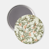 Weihnachten Holly Hübsch Antique Gruß Magnet (Vorderseite/Rückseite)