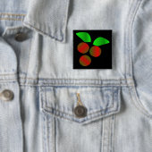 Weihnachten Holly III Button (Beispiel)