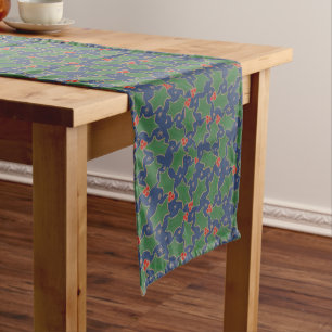 Weihnachten Holly Kurz Table Runner Großer Tischläufer