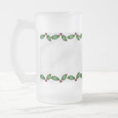 Weihnachten Holly Mattierte Tasse (Links)