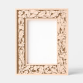 Weihnachten Holly & Mistletoe mit Berries Border Geätzte Rahmen (Vorderseite)