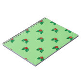 Weihnachten Holly Notizblock (Linke Seite)
