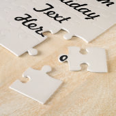 Weihnachten, Holly-Pflanze mit Roten Berries Puzzle (Seite)