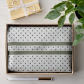 Weihnachten-Holly-POLKA-DOT-Happy Holidays Seidenpapier (Geschenk)