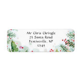 Weihnachten Holly und Feuer Zweig Festliche Wasser (Vorne)