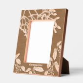 Weihnachten Holly und Mistletoe Grenze zur botanis Geätzte Rahmen (Links)