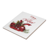 Weihnachten Holly und Pines Fliese (Seite)