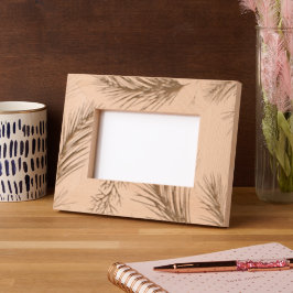 Weihnachten Holly Wooden Geätzte Rahmen