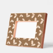 Weihnachten Holly Wooden Geätzte Rahmen (Links)