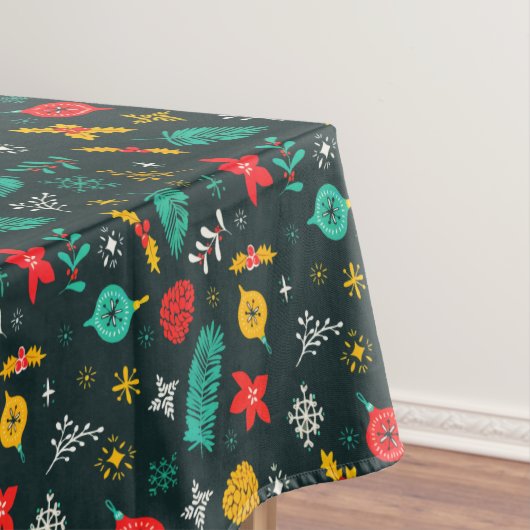 Weihnachten Holys Berries Festliche Bausteine Tischdecke (Beispiel)