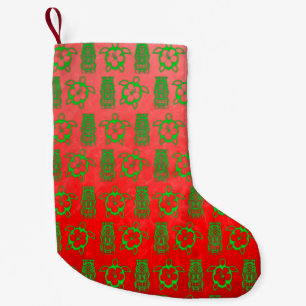 Weihnachten Honu und Tiki Kleiner Weihnachtsstrumpf