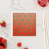 Weihnachten Honu und Tiki Serviette (Beispiel)