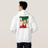 Weihnachten Hoodie (Schwarz voll)