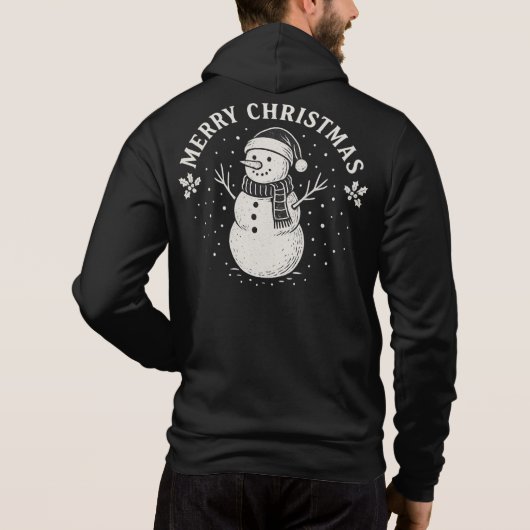 Weihnachten Hoodie (Rückseite)