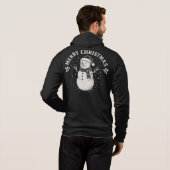 Weihnachten Hoodie (Schwarz voll)
