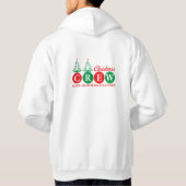 Weihnachten Hoodie (Rückseite)