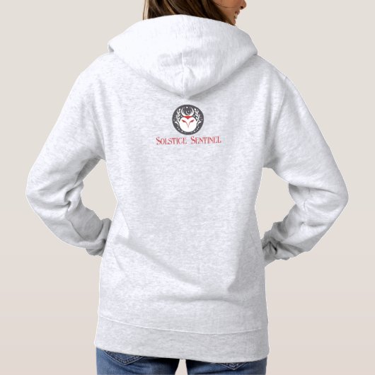 Weihnachten Hoodie (Rückseite)