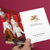 Weihnachten Hummingbird Custom Foto Karte