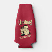 Weihnachten: Ich habe hier deinen Urlaubssgeist Go Flaschenkühler (Vorderseite)