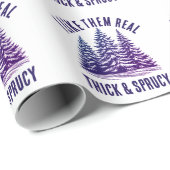 Weihnachten: ICH MAG SIE WIRKLICH SCHWEIZ UND SPRU Geschenkpapier (Rolleneckpunkt)