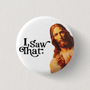 Weihnachten, ich sah diesen Jesus, ich sah, dass Button