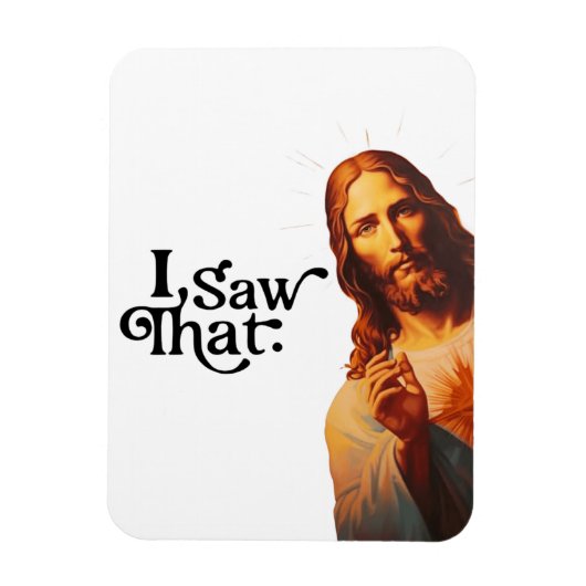 Weihnachten, ich sah diesen Jesus, ich sah, dass Magnet (Vertikal)