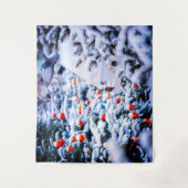 Weihnachten Idyll beeindruckend Wandteppich (Vorderseite)