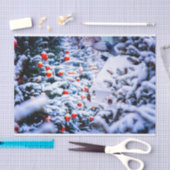 Weihnachten Idyll schön Seidenpapier (Handwerk)