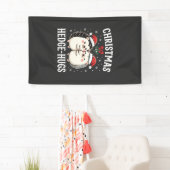 Weihnachten Igel-Umarmer Süßer Igel Feiertag Banner (Insitu)