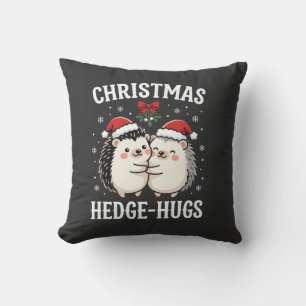 Weihnachten Igel-Umarmer Süßer Igel Feiertag Kissen