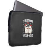 Weihnachten Igel-Umarmer Süßer Igel Feiertag Laptopschutzhülle (Vorne Rechts)