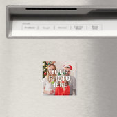 Weihnachten Ihr Foto hier Magnet (In Situ (Geschirrspüler))
