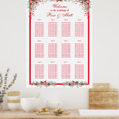 Weihnachten Ihren Platz finden Poster (Küche)