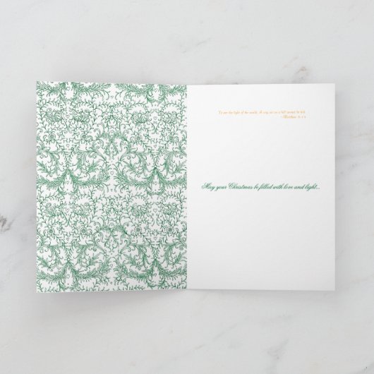 Weihnachten ~ Illuminationen ~ Grußkarten (Innenseite)