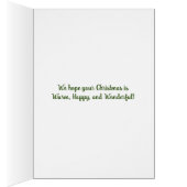 Weihnachten Illustration Weihnachtskarte (Innen (Rechts))