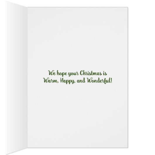 Weihnachten Illustration Weihnachtskarte (Innen (Rechts))