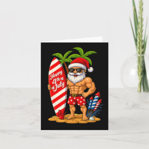 Weihnachten im 4. Juli Weihnachten Bodybuilding Su Karte
