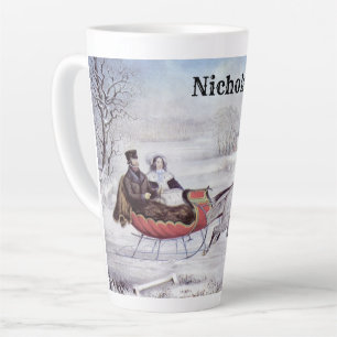 Weihnachten im alten Stil, Der Winter auf der Stra Milchtasse