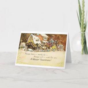 Weihnachten im alten Stil - Ein Wunsch für Dich,