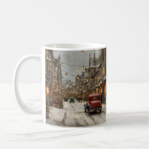 Weihnachten im alten Stil Kaffeetasse