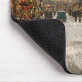 Weihnachten im alten Stil Mousepad (Ecke)
