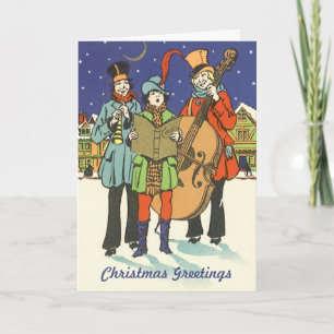 Weihnachten im alten Stil, Musiker beim Weihnachts