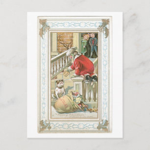 Weihnachten im alten Stil, Santa & Hund
