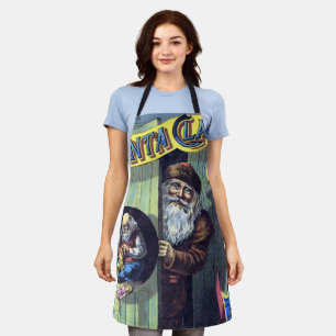 Weihnachten im alten Stil, viktorianischer Weihnac Schürze