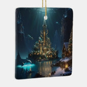 Weihnachten im Atlantis-Ornament Keramikornament (Rechts)