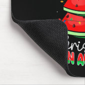 Weihnachten im August Funny Seven Mousepad (Ecke)