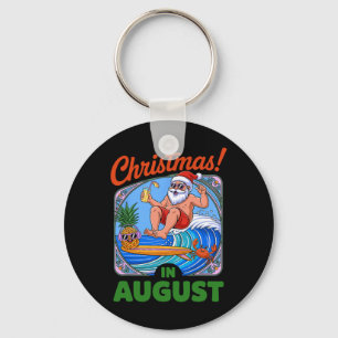 Weihnachten im August Sommerurlaub Weihnachten Schlüsselanhänger