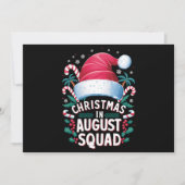 Weihnachten im August Squad Funny Summer Xmas (Vorderseite)