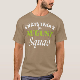 Weihnachten im August Squad Summer Group Santa T-Shirt