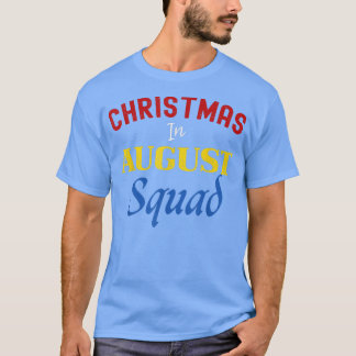 Weihnachten im August Squad Summer Group Santa T-Shirt